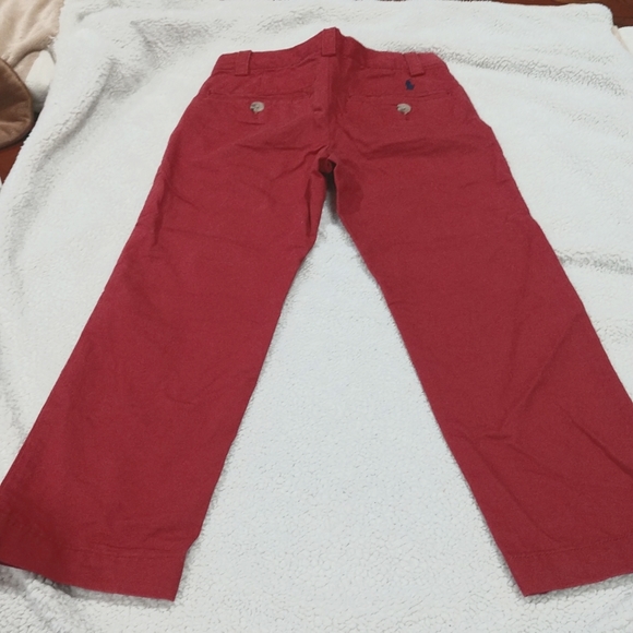 Polo Ralph Lauren Boys Red Pants Size 4 - Picture 2 of 7